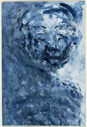 Marlene Dietrich, 2000 (wc no papel)